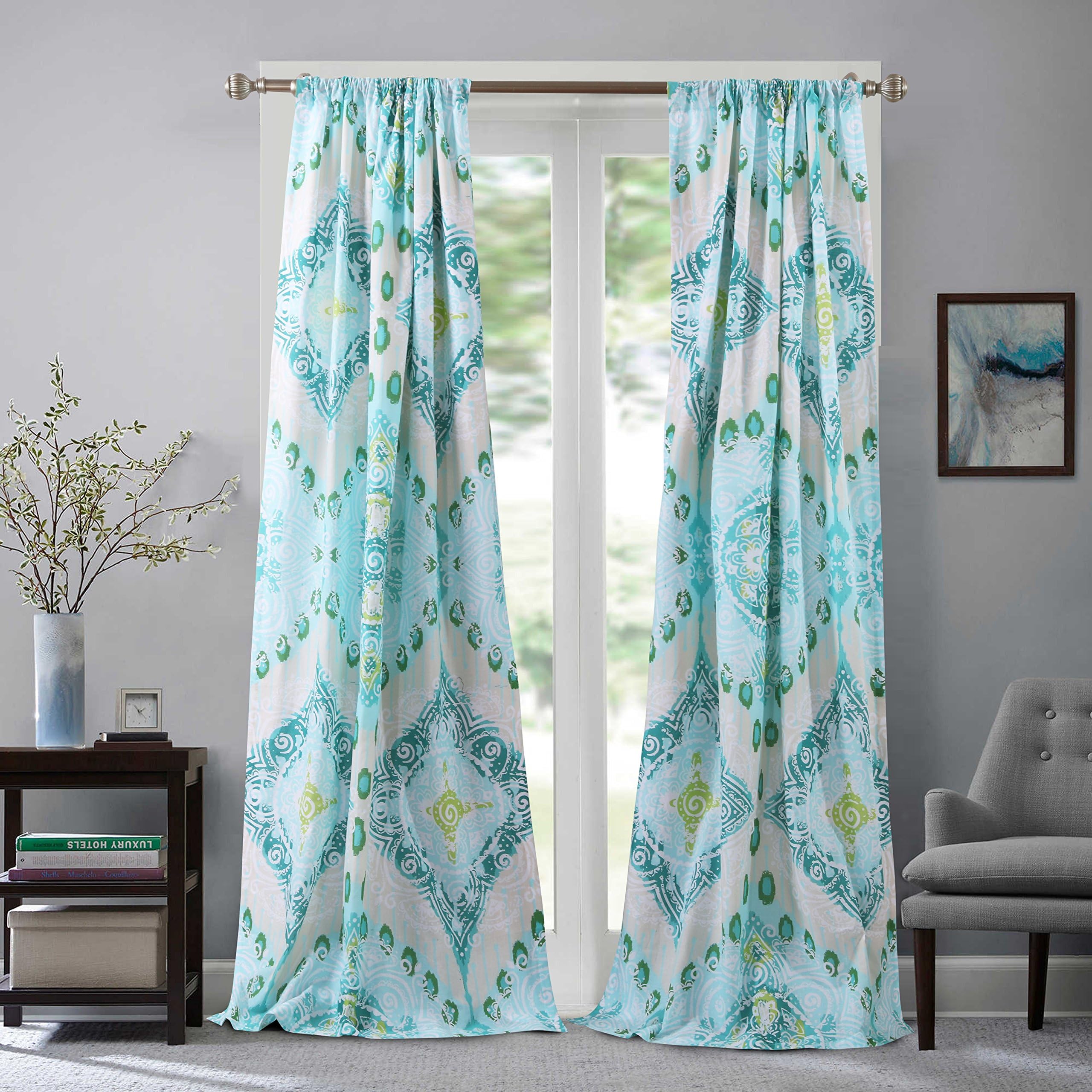 Greenland Home Cascade Curtain Panel Pair