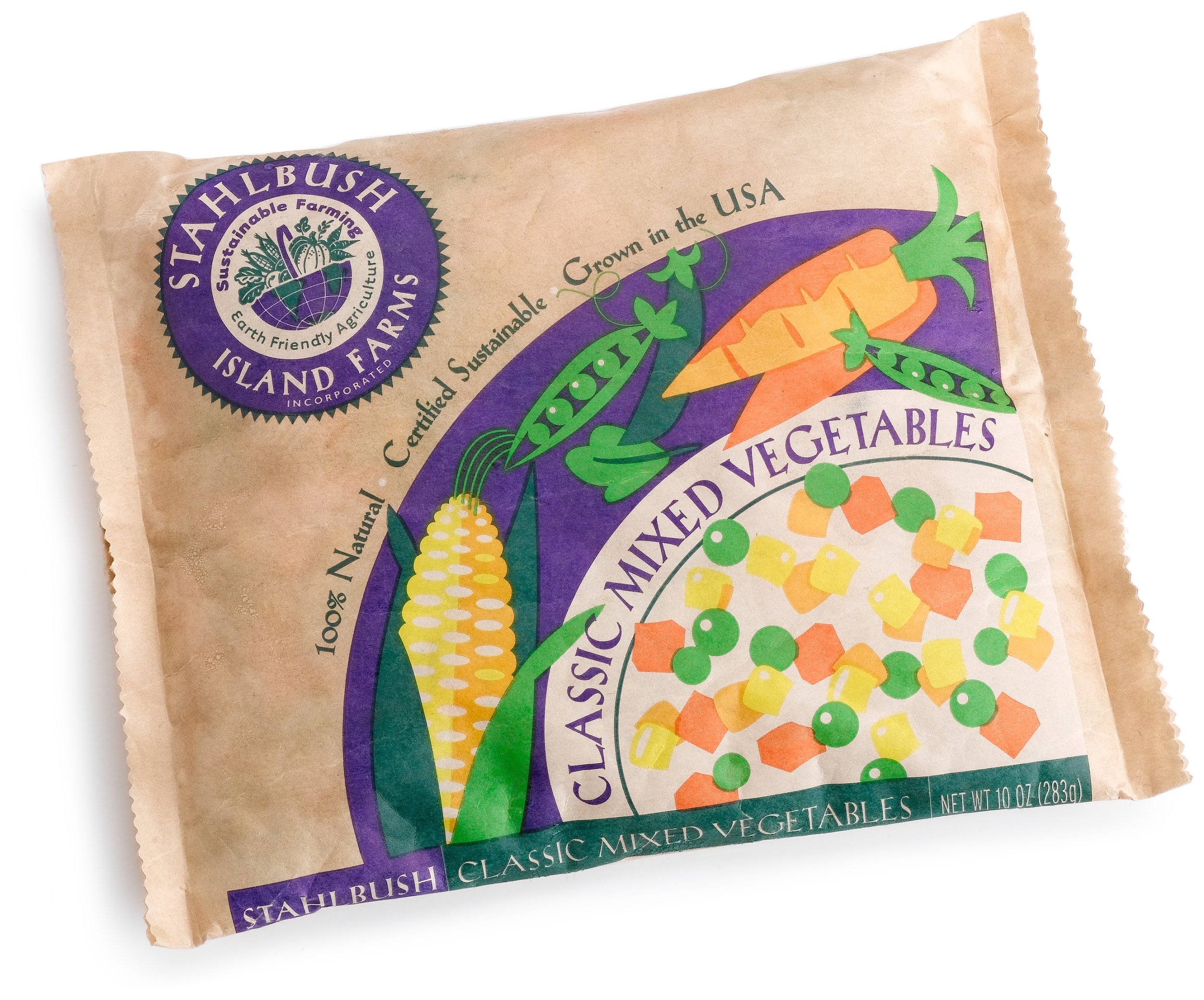Stahlbush, Classic Mixed Vegetables, 10 oz (Frozen)