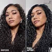 Vista 102 de L'Oreal Paris Feria Tinte permanente brillante multifacético, 721 Dusty Mauve, paquete de 1 10 negro azabache (negro más negro)