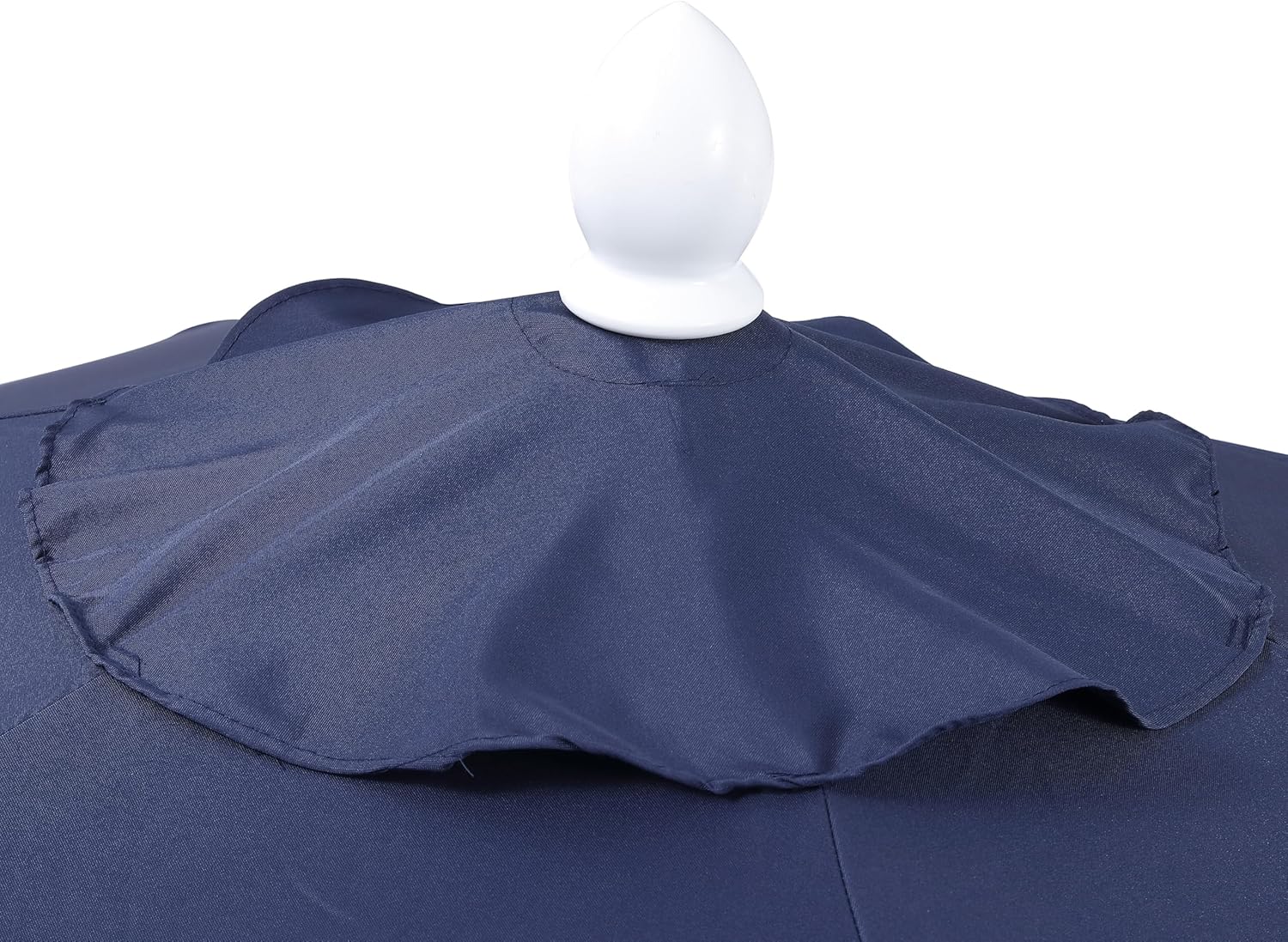 JONATHAN Y UMB1001 Collins 9 ft. Classic Cottage Tassel Market Patio Umbrella with Auto-Tilt, Crank, Wind Vent and UV Protection - Image 8