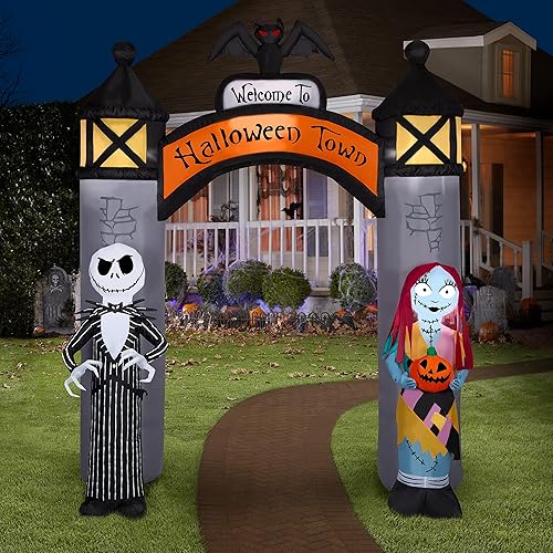 Miniatura 7 de Gemmy Oogie Boogie inflable de 3.5 pies con soplado por aire de Disney