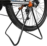 Ibera Easy Utility Bike Stand: Adjustable Foldable Repair & Storage Rack for 20-29" Wheels - Scratch-Free Alloy Steel Garage Stand