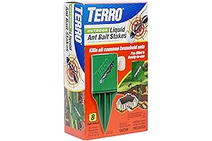 TERRO T1812 Outdoor Liquid Ant Killer Bait Stakes: Keep Unwanted Ants at Bay
