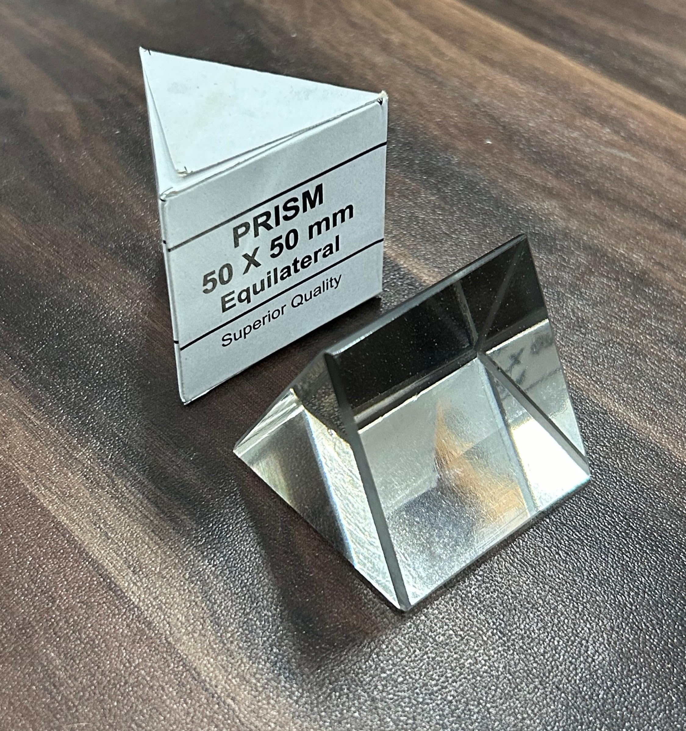 Glass Prism, 50mm x 50mm (Pack of 1)