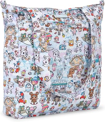 JuJuBe Be Light Diaper Bag Tote, Travel Bag for Boy or Girl, Lightweight Bag for Baby Essentials, Bottles, Diapers, Pacifiers