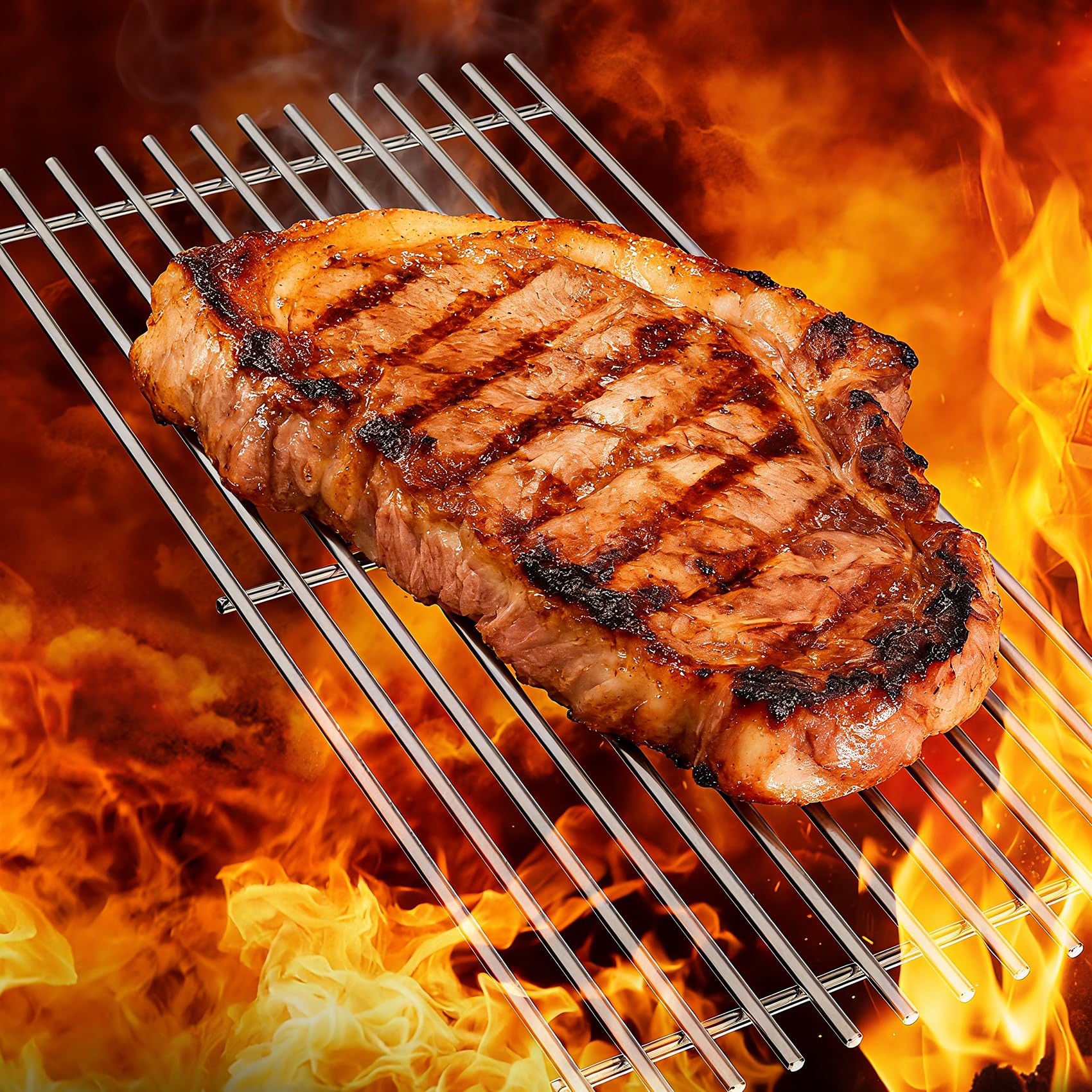 Grillclub 3X Edelstahl Aromaschiene für Weber Genesis 2 E-210 E-240 S