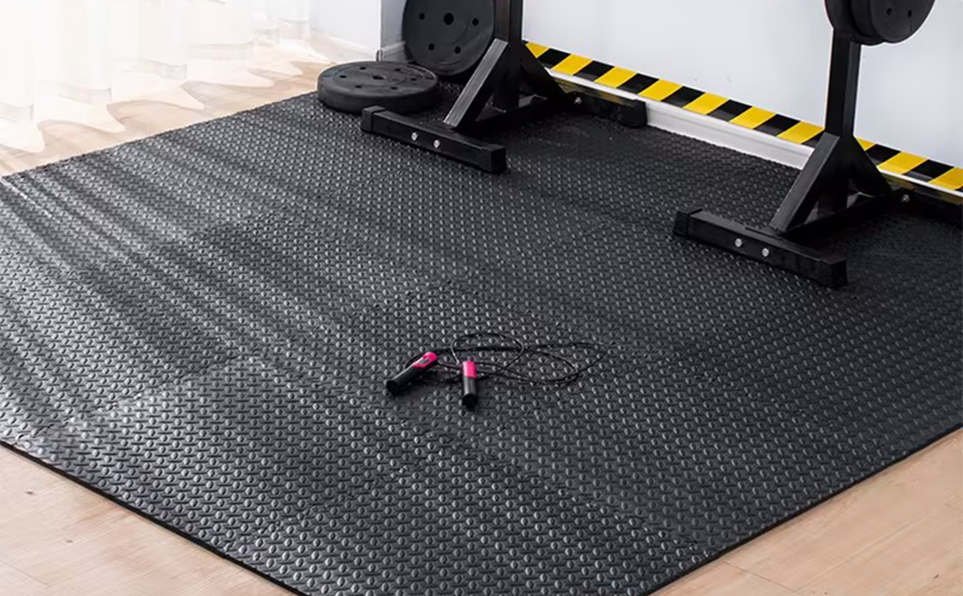 Puzzle Exercise Mat, Alfombrillas de Piso de Espuma EVA entrelazadas para Protección, Alfombrilla de Espuma para Hogar y Gimnasio o Área de Juego Infantil (24 piezas, 20x20 in) miniatura 7