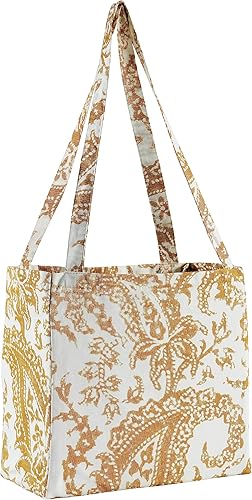 Miniatura 4 de HPD Half Price Drapes Bolsas de compras reutilizables para comestibles, paquete de 2 bolsas 100% de sarga de algodón