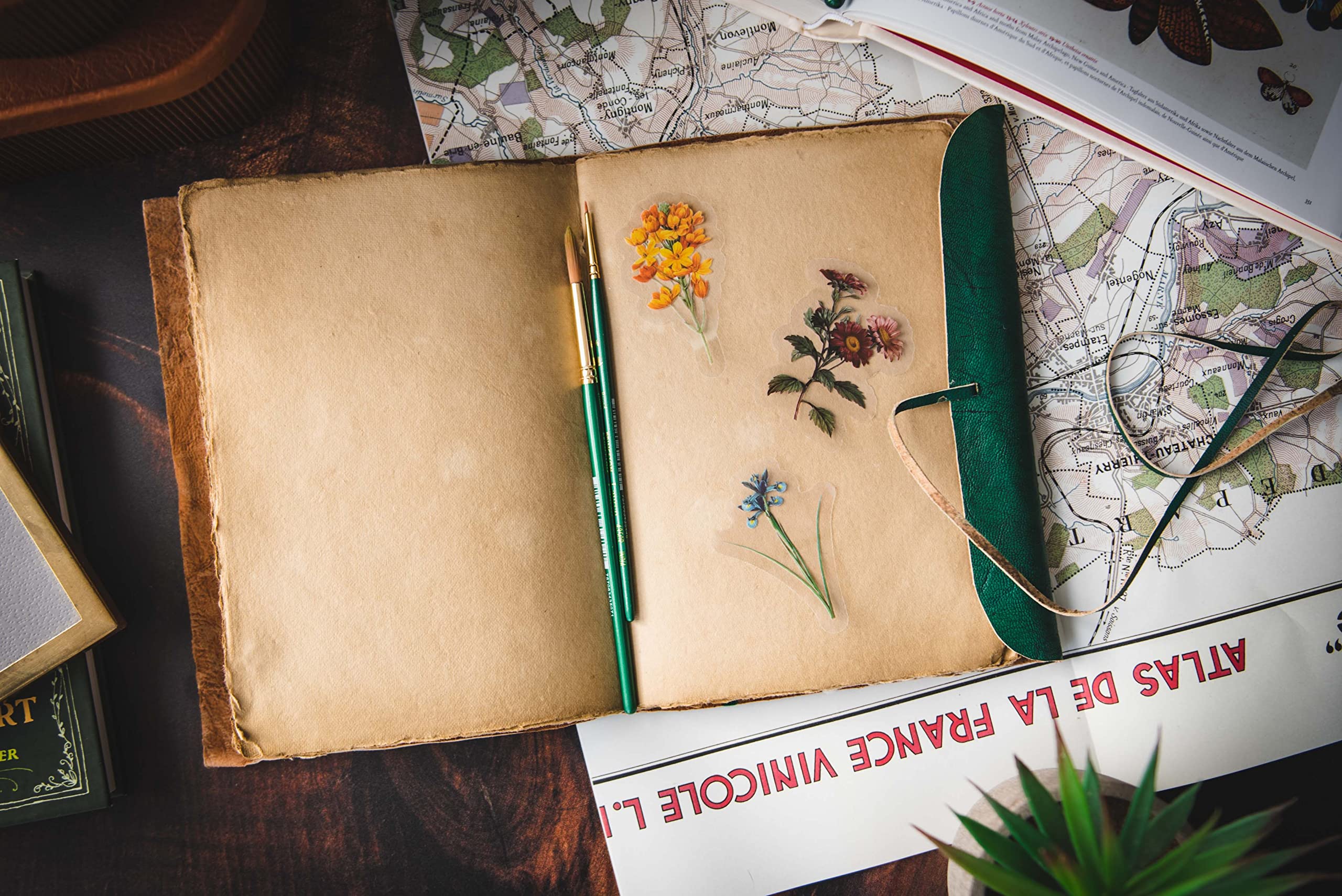 Ręcznie robiony skórzany dziennik przewijania, 100 stron, styl vintage, bez podszewki, rustykalny papier, księga cieni, grymuar, fantazyjne prezenty, szkicownik, antyczny album do scrapbookingu