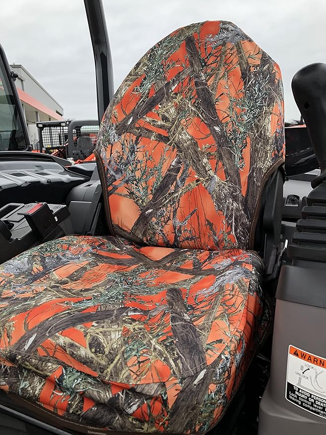 Durafit Seat Covers, Orange Waterproof Seat Covers for