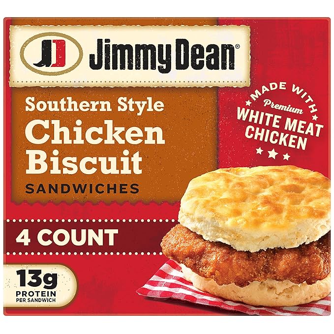 Jimmy Dean Frozen SouthernStyle Chicken Biscuit
