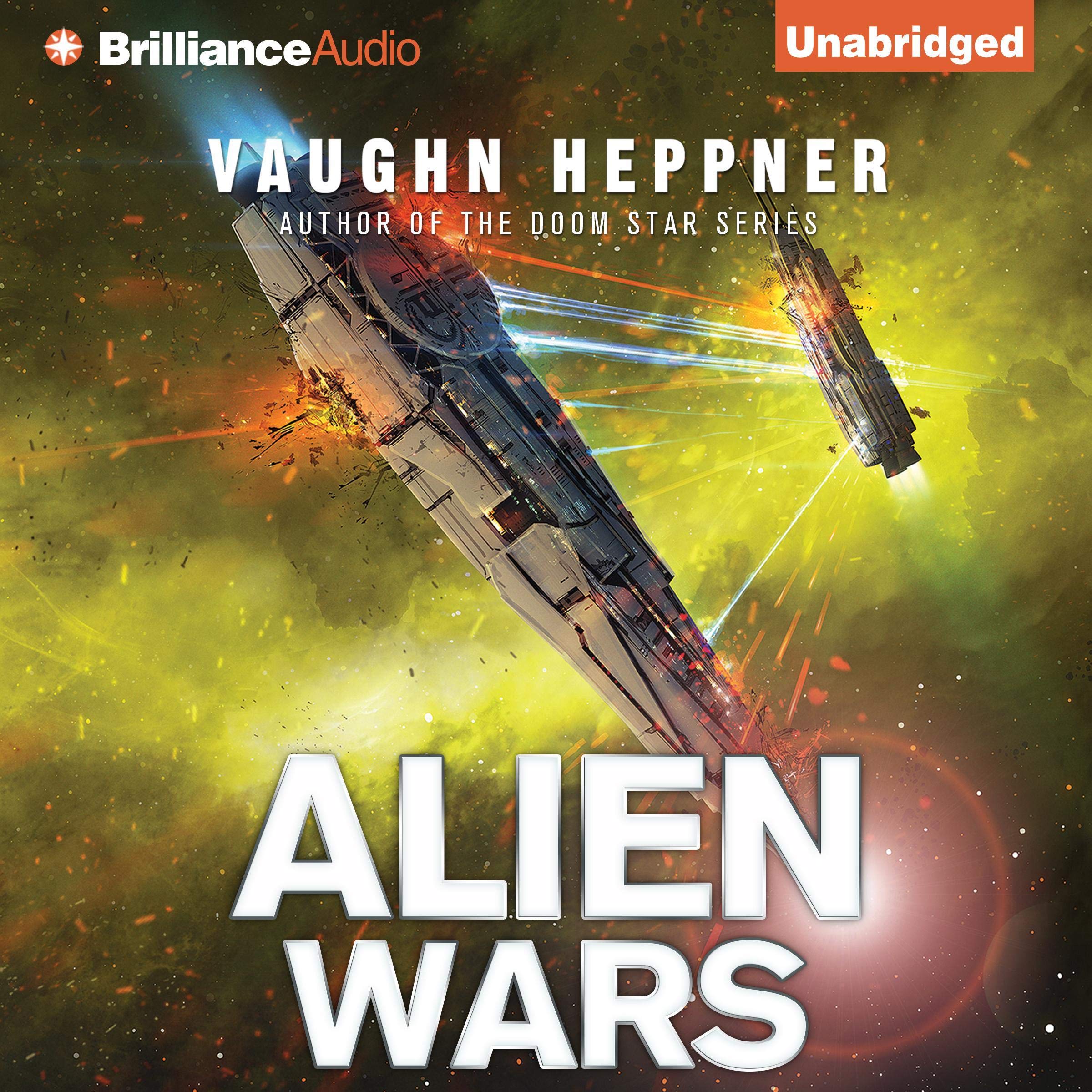 Cover art for Alien Wars