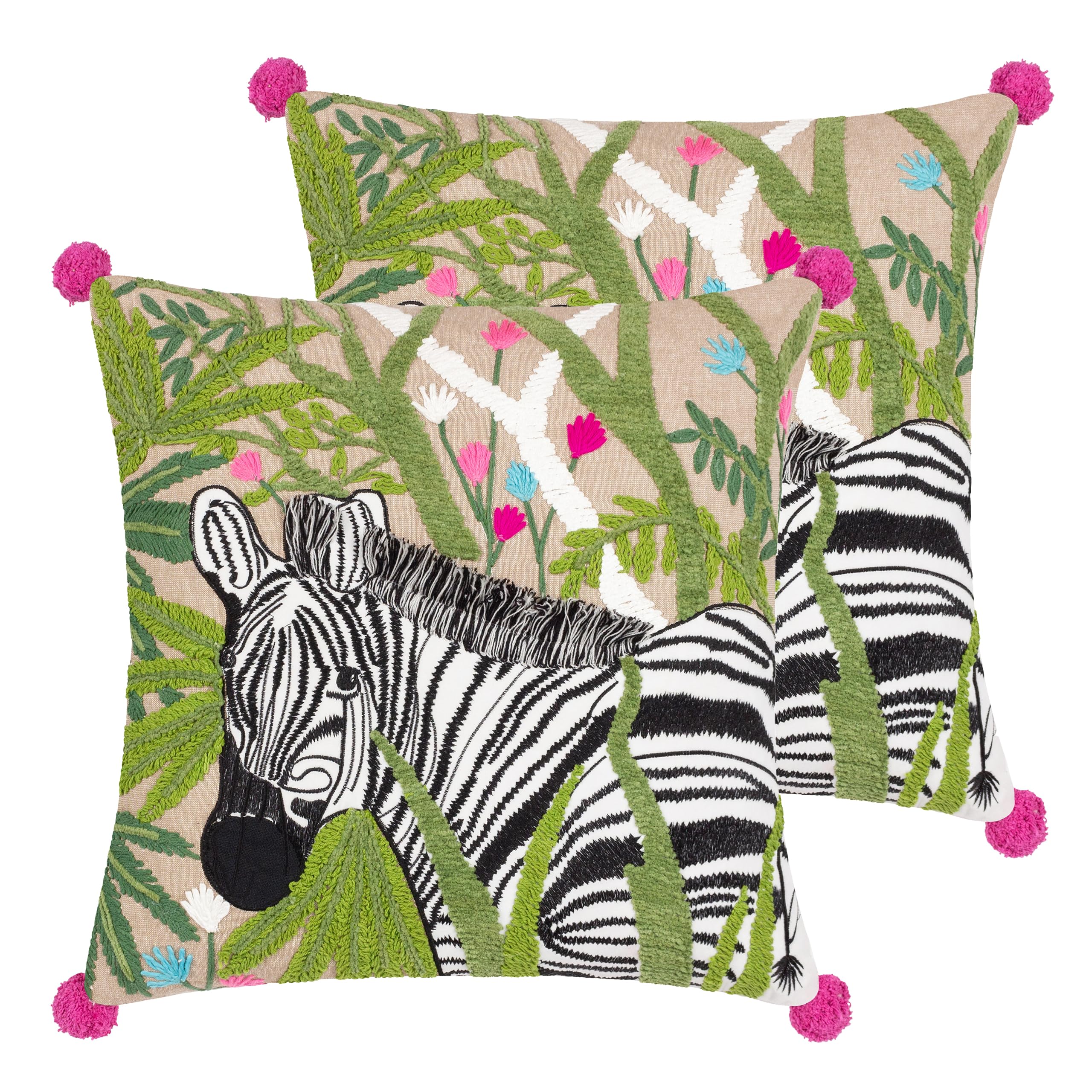 furn. Wylder Zedra Feather Filled Cushions Twin Pack
