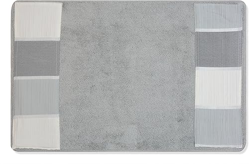 Popular Bath Modern LINE, Alfombra de baño, gris