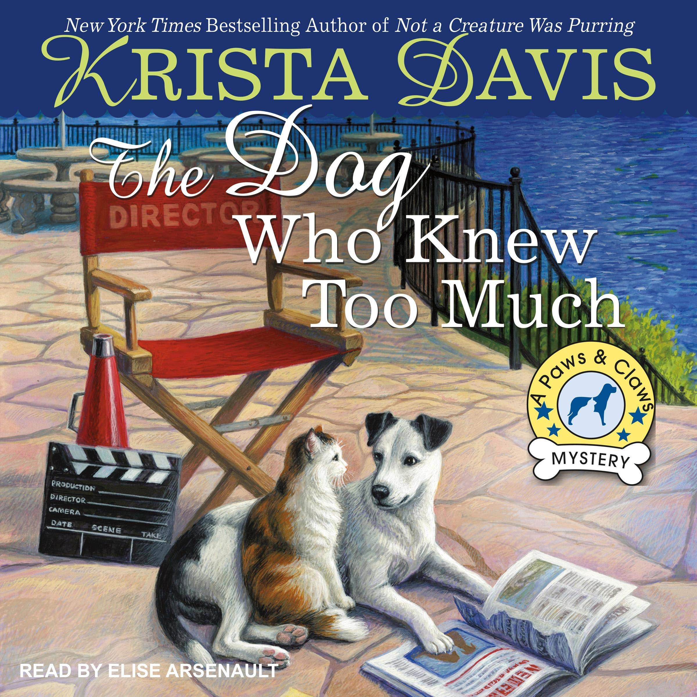 Cover art for The Dog Who Knew Too Much: Paws &amp; Claws Mystery Series, Book 6
