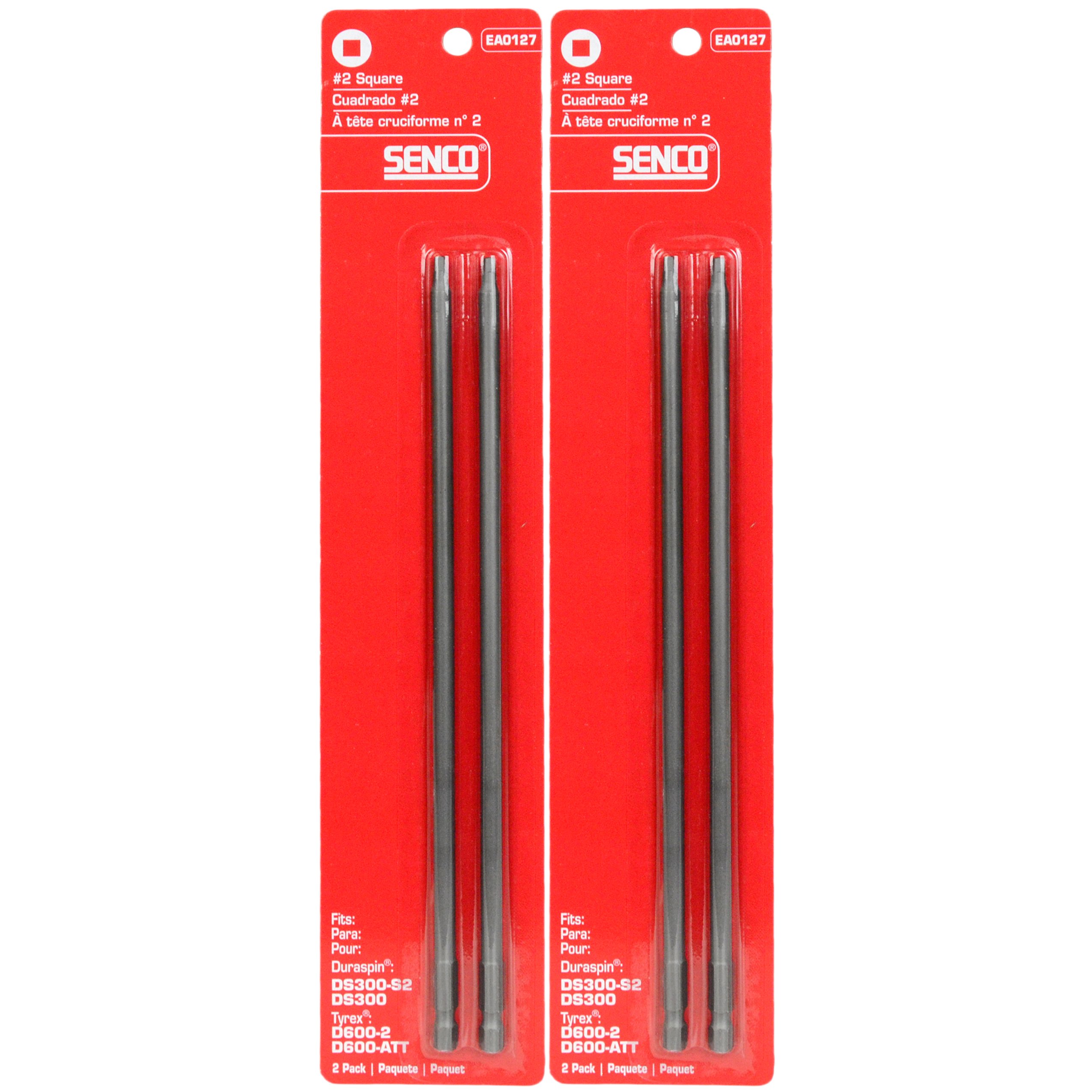 Puntas cuadradas Senco EA0127 con encaje preciso para DS300-S2