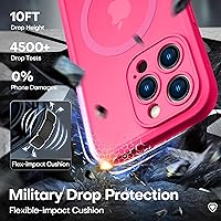 Vista 157 de ImpactStrong Magnetic Guard Designed for iPhone 14 Pro Max Case [Camera Protection] [Military Grade Drop Tested] [Compatible with MagSafe] Slim Black