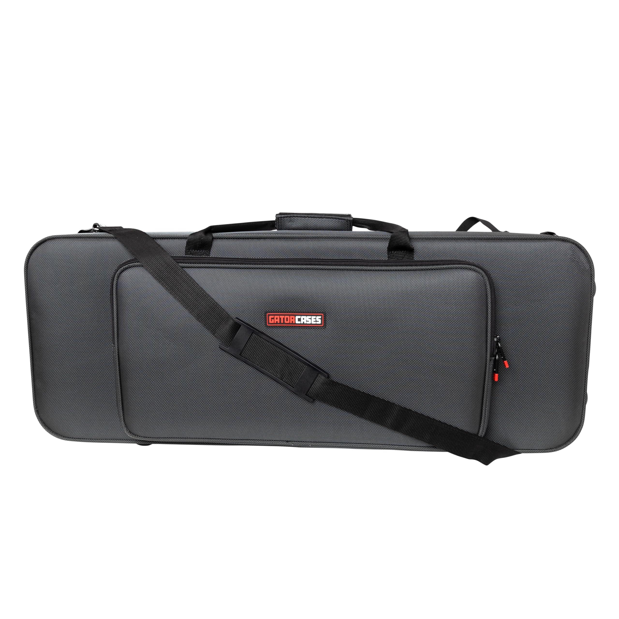 Gator Cases Adagio Series - Custodia rettangolare leggera in polistirene espanso EPS per sassofono contralto in Mib (GL-ALTOSAX-R23)