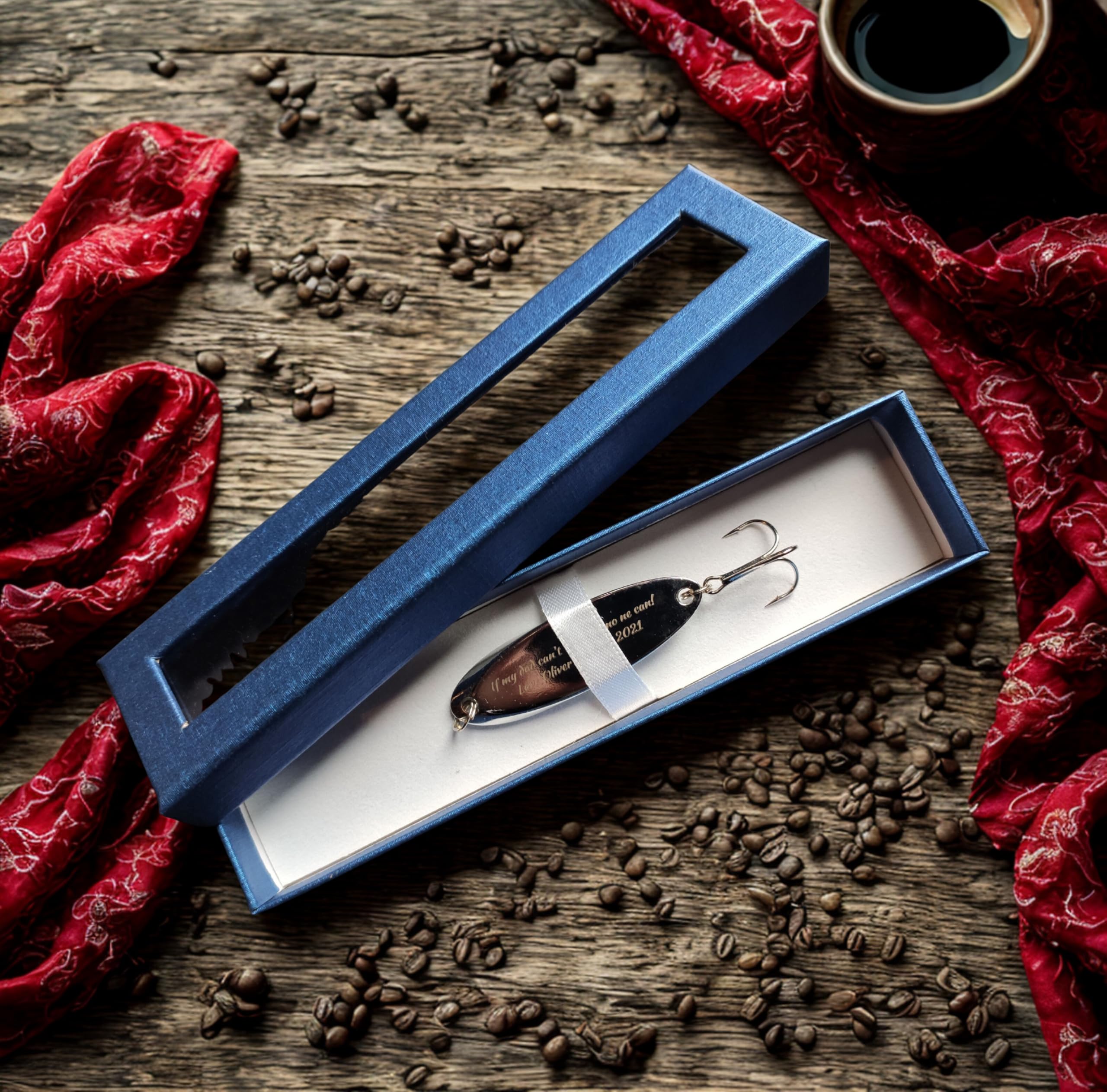 UK Personalised Laser Engraved Fishing Lure
