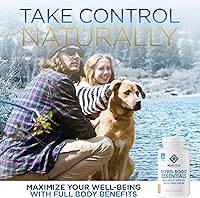 Vista 6 de NuEthix Formulations Paquete de suplemento de apoyo para cortisol y tiroides: suplemento Cort-Eaze Cortisol Control Supplement, 60 cápsulas, 30