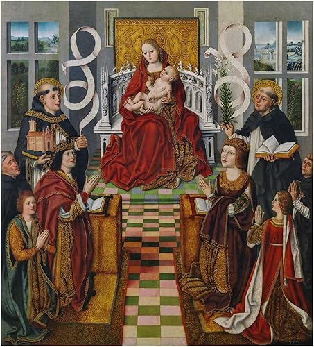 Miniatura 2 de Plumier "Geometría XV-Maestro de la Virgen de los Reyes Catalanes"