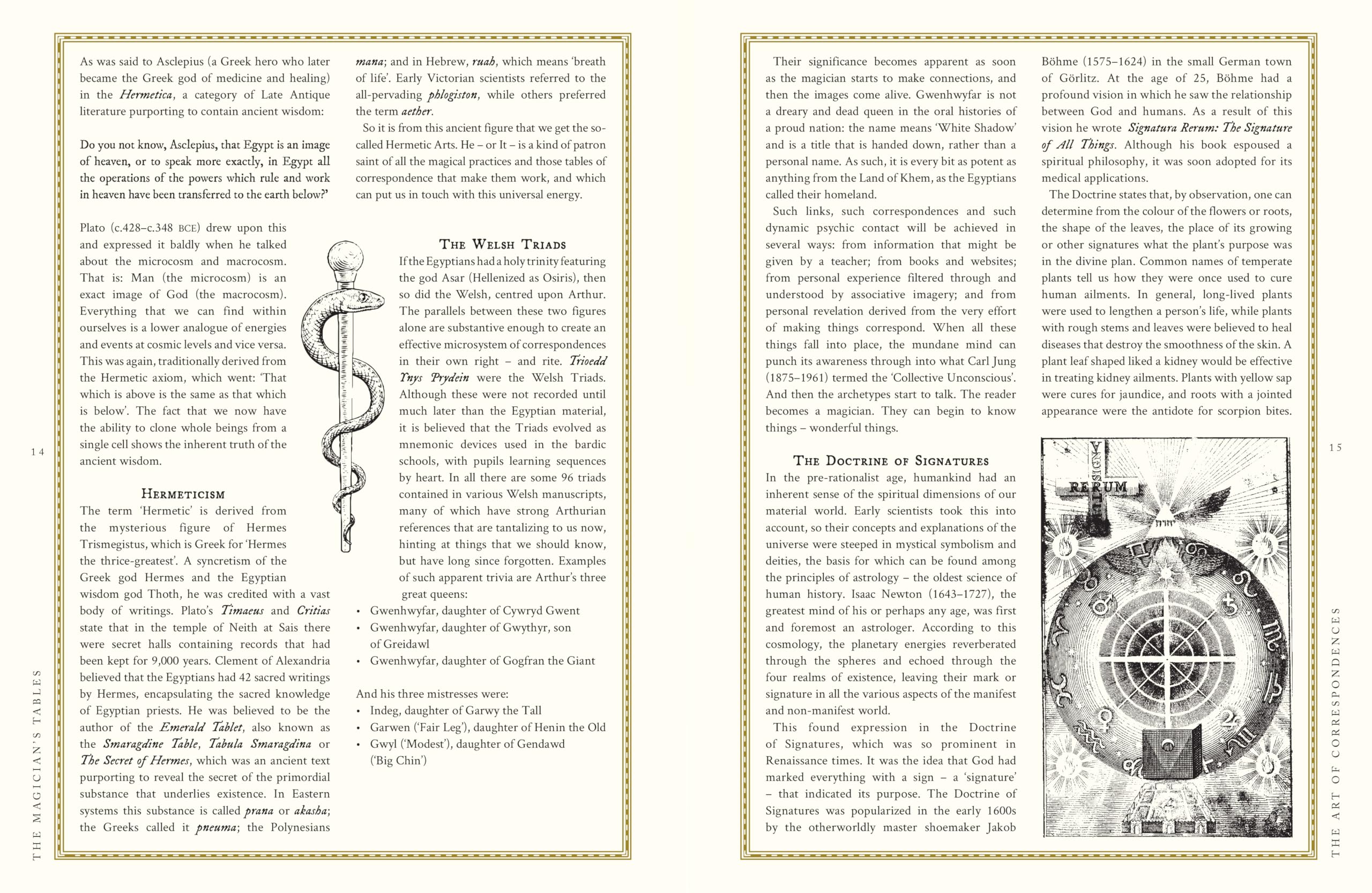The Magician's Tables: Esoteric Wisdom & Correspondences for Rituals & Spellwork