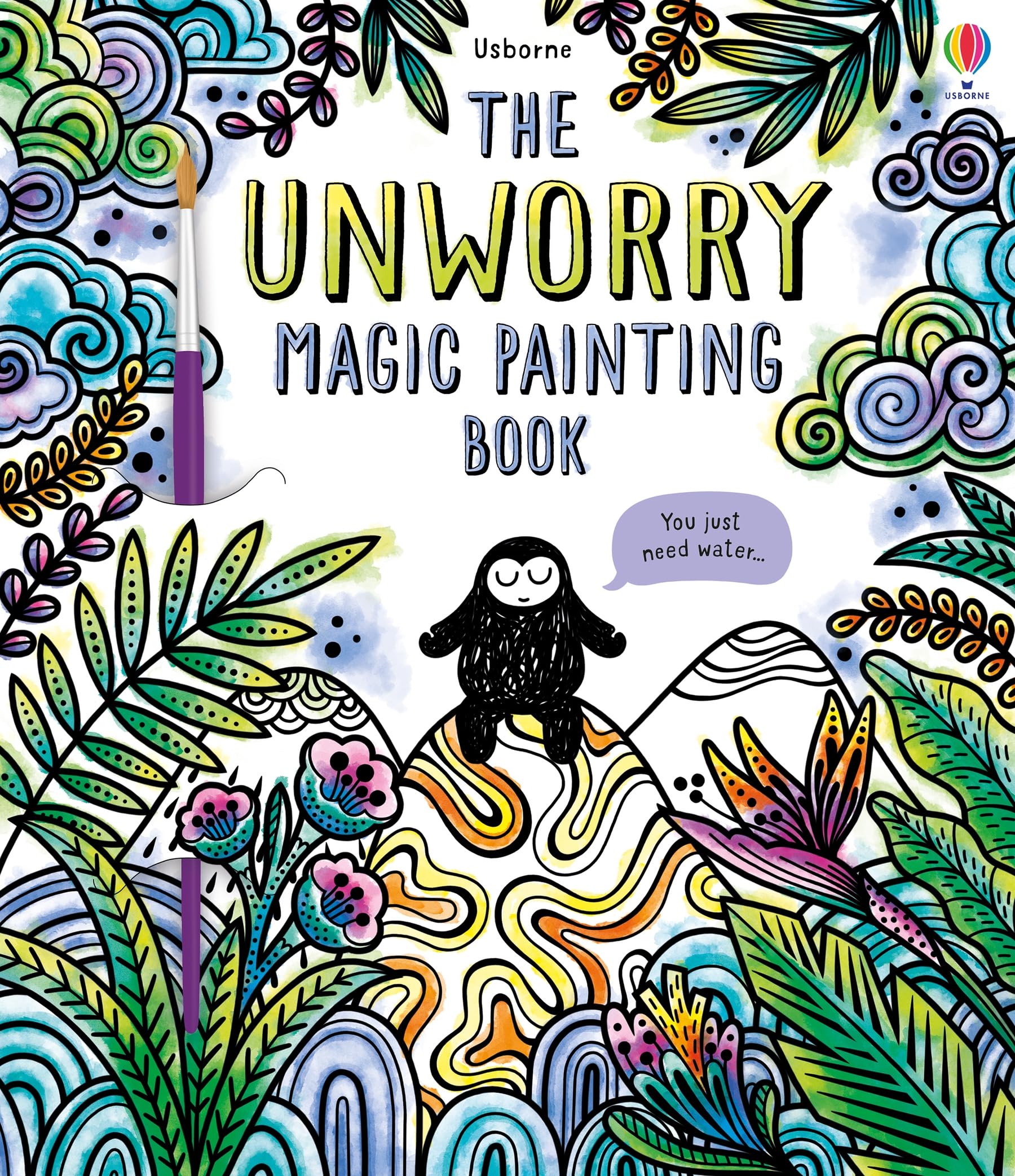 Unworry Magic Painting Book (Magic Painting Books) Paperback – 30 April 2020