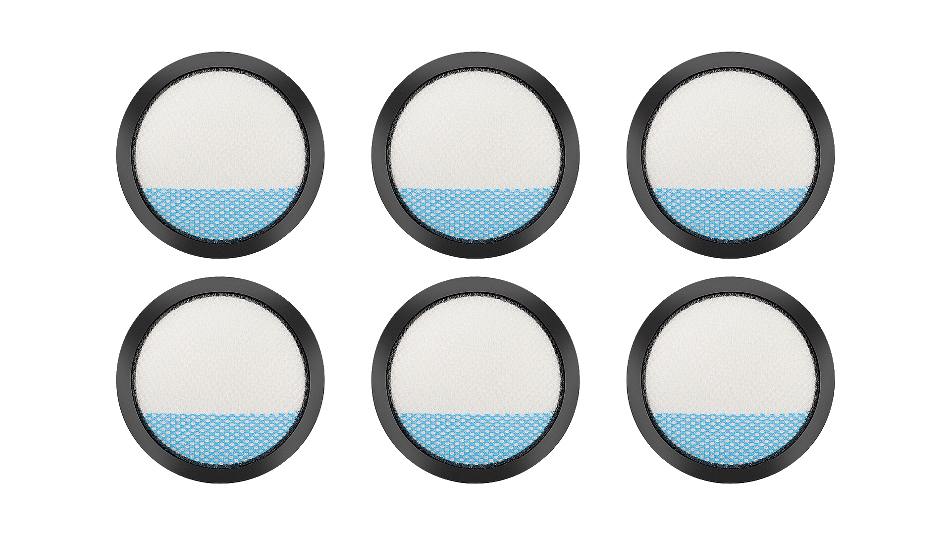 Image of 4 Pack 18V ONE + Cordless Pet Stick Vacuum Filter for Ryobi, PCL720, PBLSV716, PBLSV717 Stick Vacuum, Reusable Washable Filters, Compare to Part A32SV720N