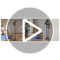 Dzaki N1 Cordless Vacuum Cleaner, 400W 35KPa Cordless Vacuum Cleaner for Home, Cordless Stick Vacuum with LED Display, Anti-Tangle Self-Standing Rechargeable Stick Vacuum (Blue)