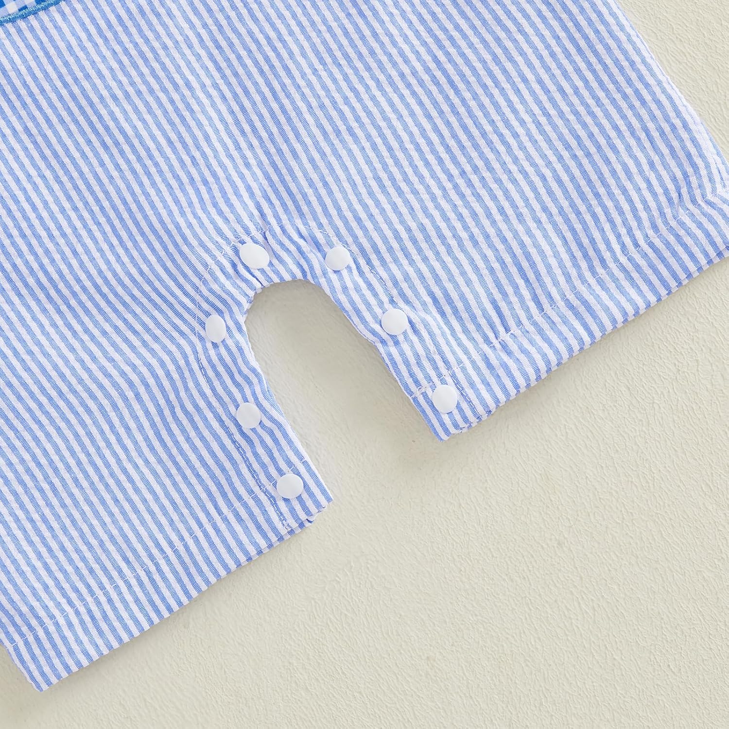 Amiblvowa 1st First Birthday Outfit Boy Baby Sleeveless One Embroidery Romper Jumspuit Smash Cake 1 Year Old Clothes - Image 6