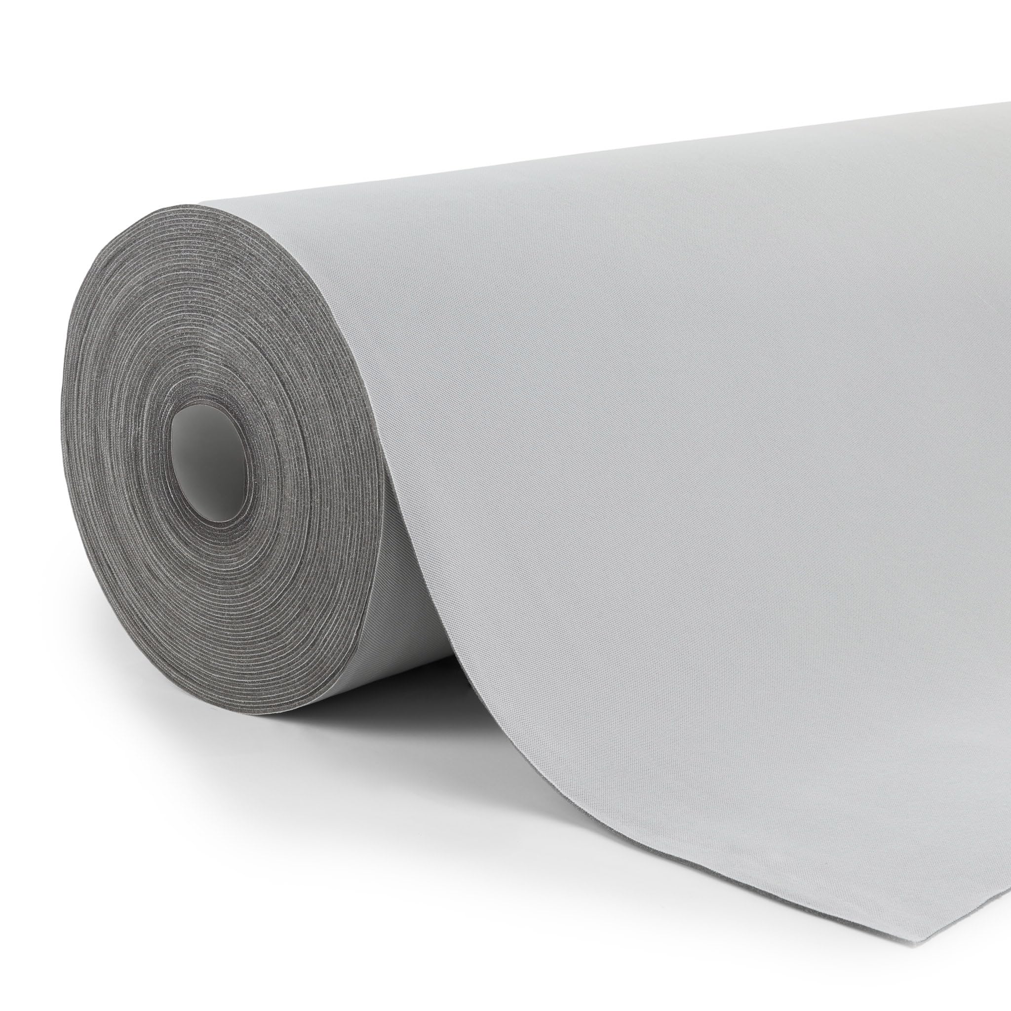 Auto Dachhimmel Stoff - Dachhimmel Reparatur & Innenverkleidung Auto - Autohimmelstoff Meterware - Flexibler 2-Schicht Gewebe für PKW, Wohnmobil, 240g/m² (Hellgrau, 200 cm x 180 cm)