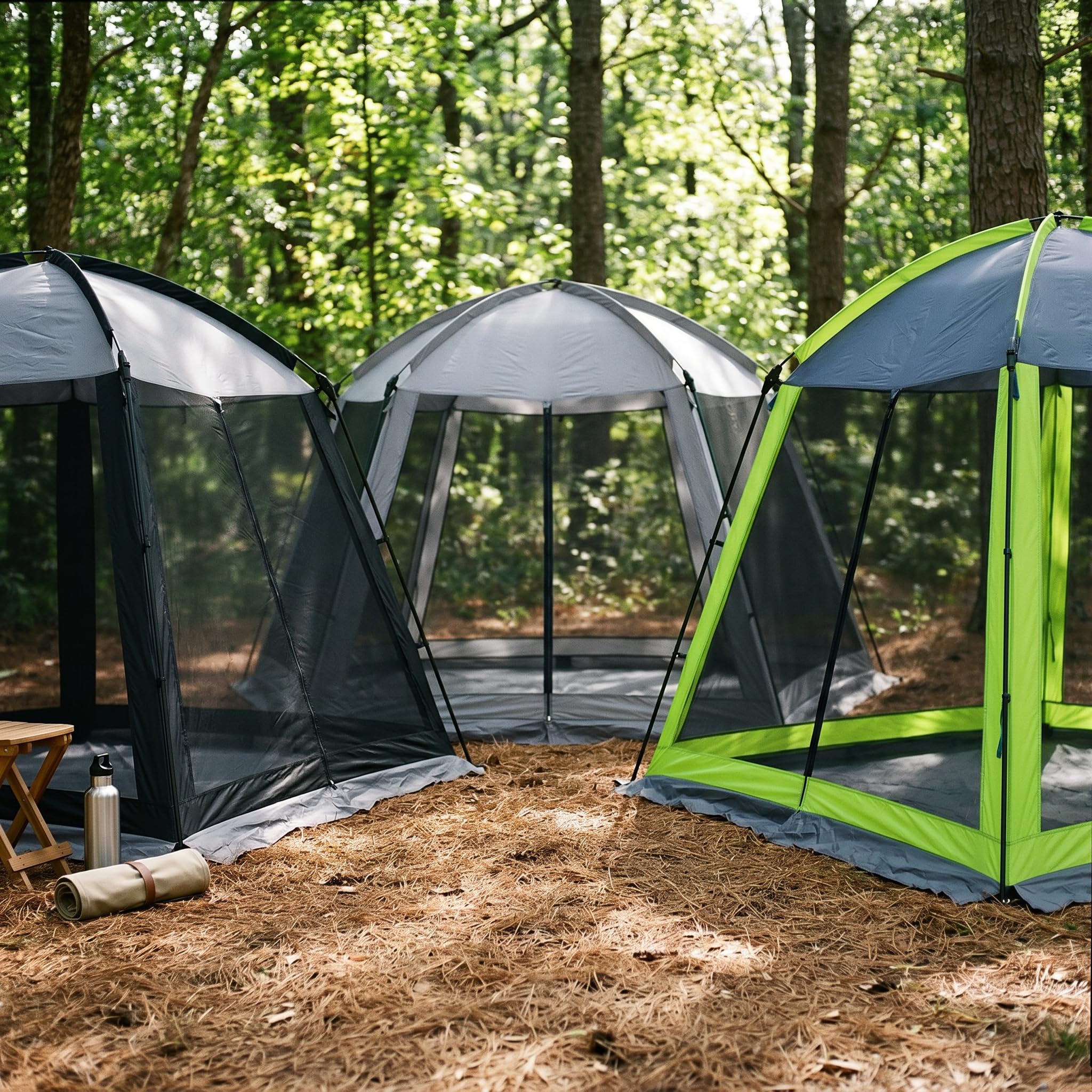 per attività all'aperto impermeabile con protezione insetti, per il riposo - per l'estate, Tenda da campeggio 2.65 * 2.65 * 2.2m