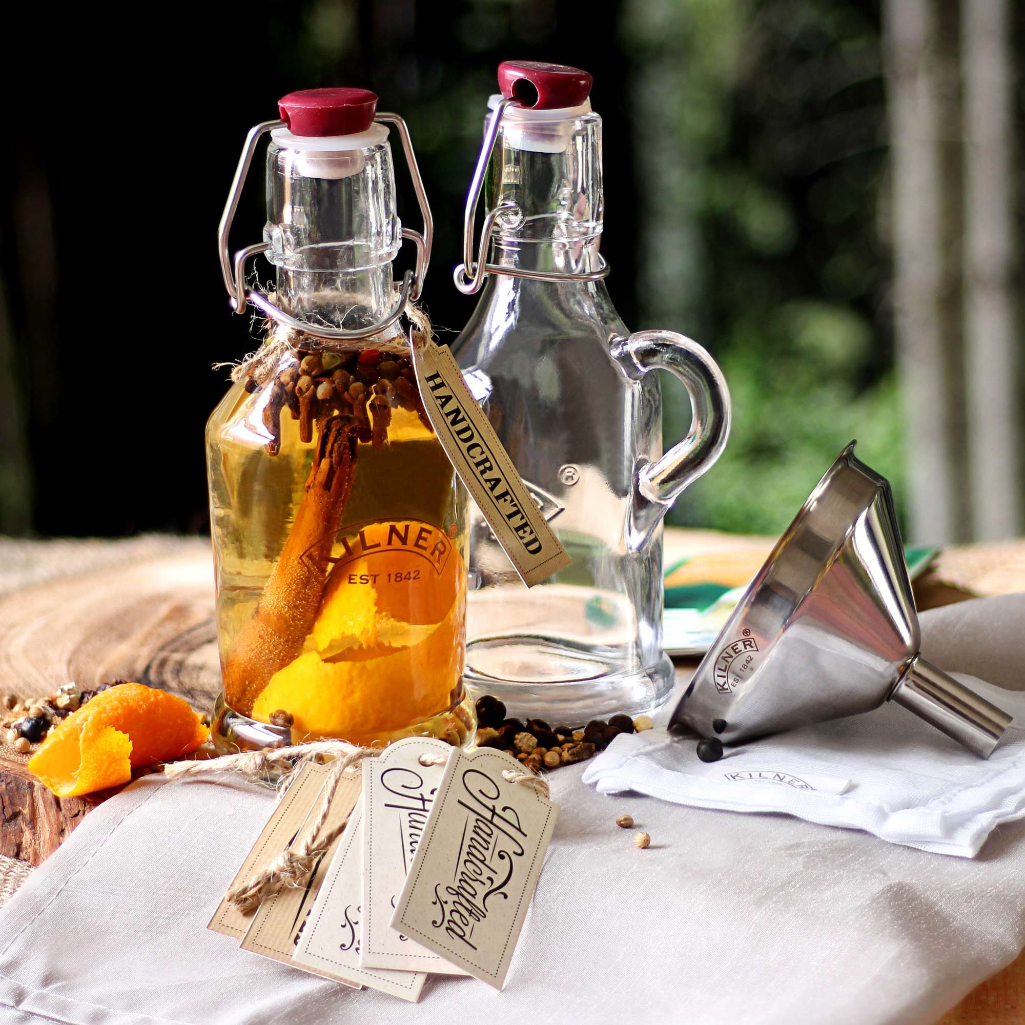Kilner 6-Piece Glassware Infused Gin Set