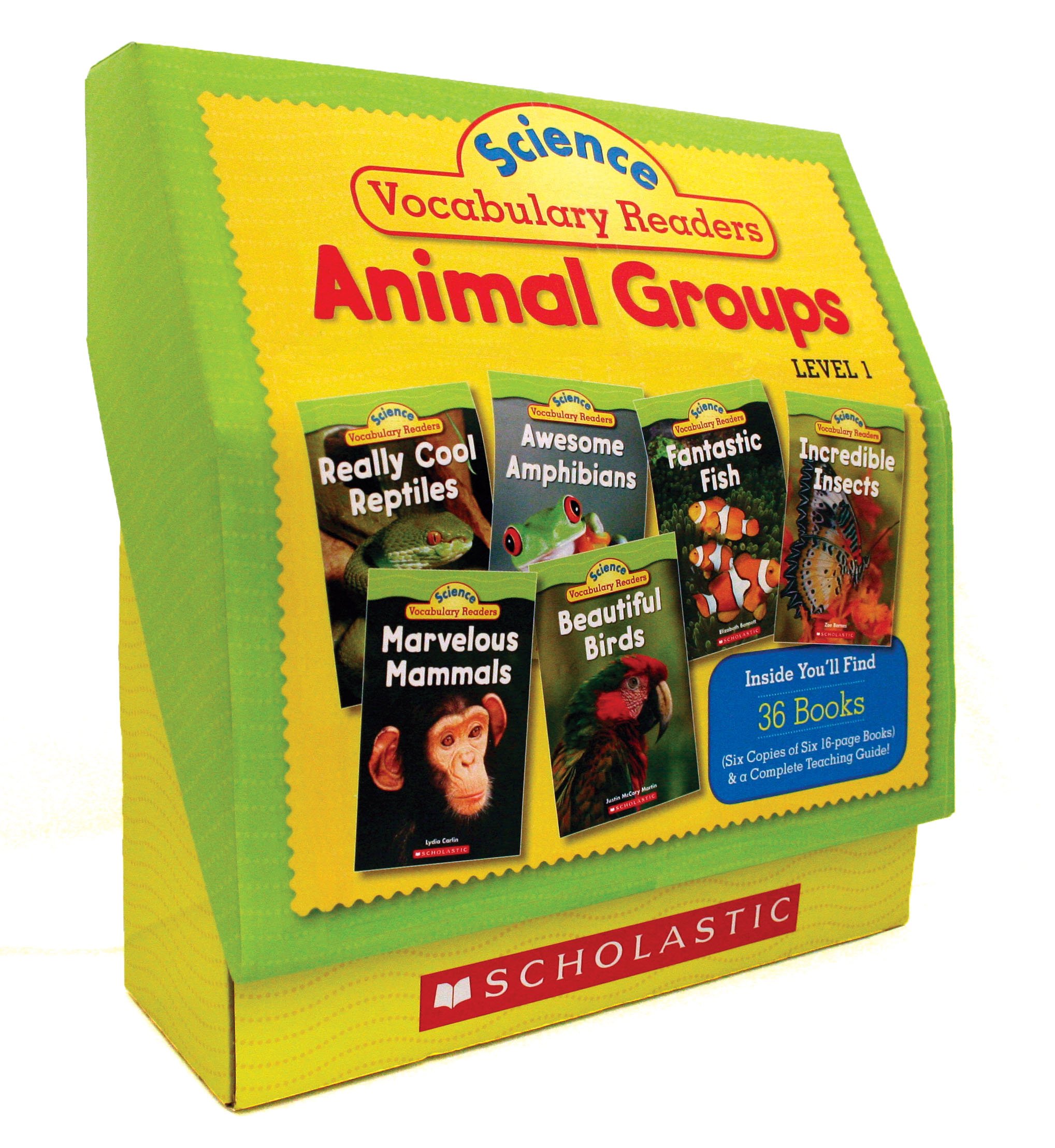 Science Vocabulary Readers Set: Animal Groups