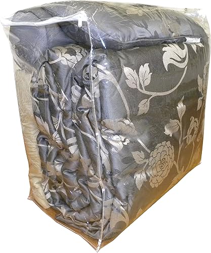 Miniatura 19 de AntiqueKitchen - Bolsas de almacenamiento con cremallera de vinilo transparente de 15 x 18 x 4 pulgadas, juego de 5, AK Plastics