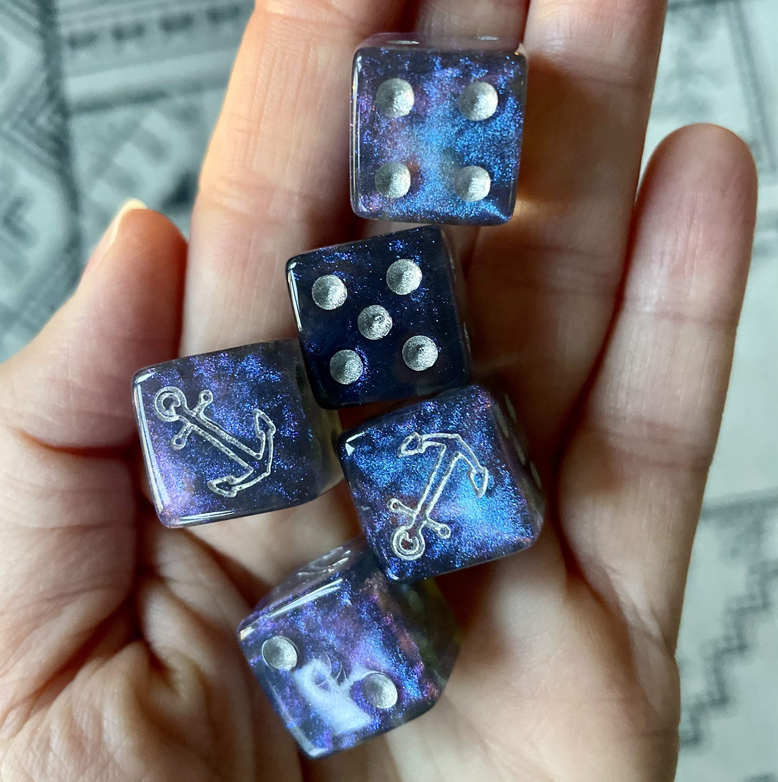 TDC Games Ship Captain Crew Dice Game, Great for Party Favors, Family and Travel Games, Dice Game for Adults - Image 6