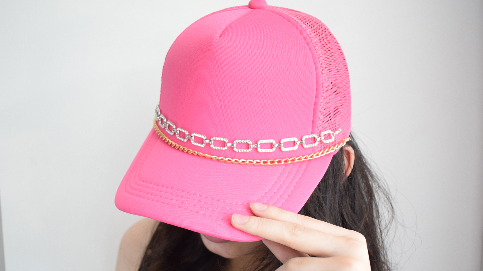 Amazon.com: Trucker Hat Chains Decorative Chain Accessory  display picture 1