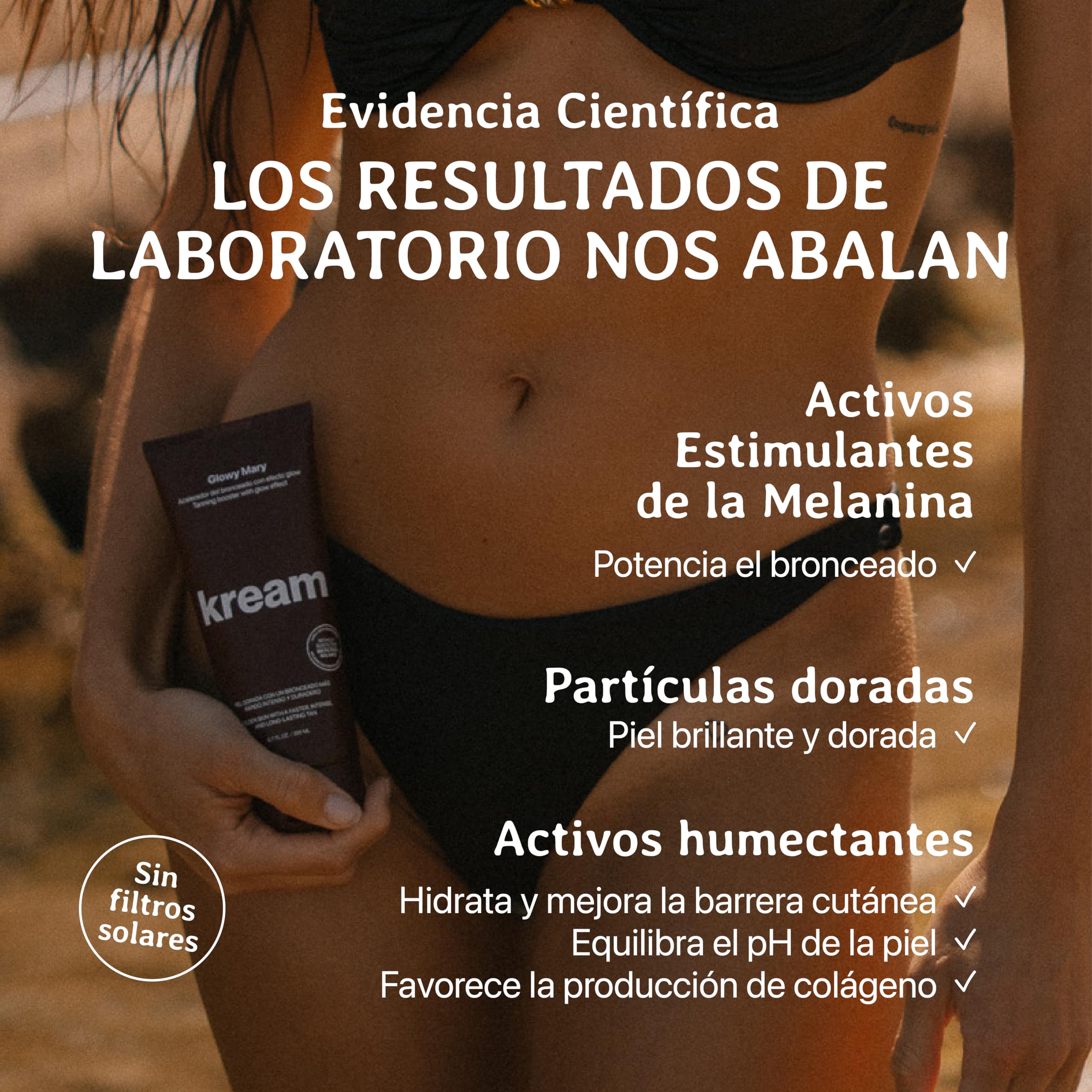 KREAM Glowy Mary Crema Aceleradora del Bronceado 200 ml