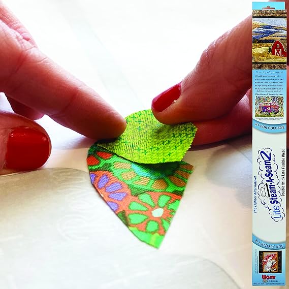 The Warm Company Lite Steam-A-Seam 2 Double Stick Fusible Web 24 x 3 Yards
