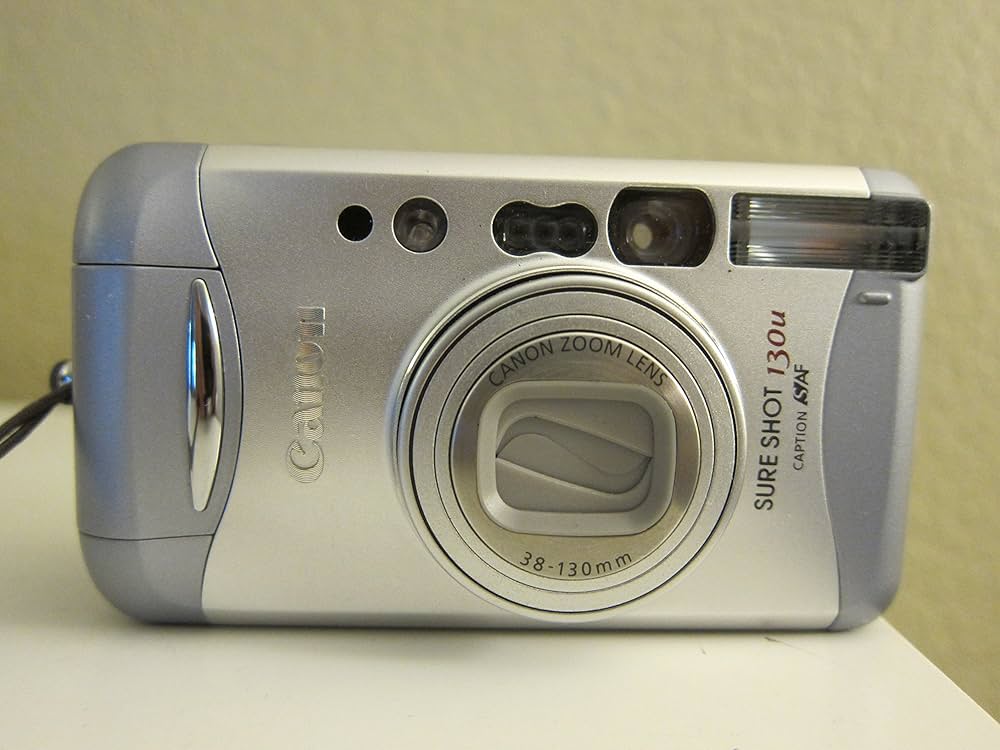 フィルムカメラ Canon SURE SHOT 130 u F0905-11ID p Canon Sure Shot 130u 35mm Film Camera Compact Point & Shoot