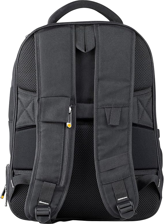 Unisex Backpack, Laptop/Tablet Pockets, Nylon, Black