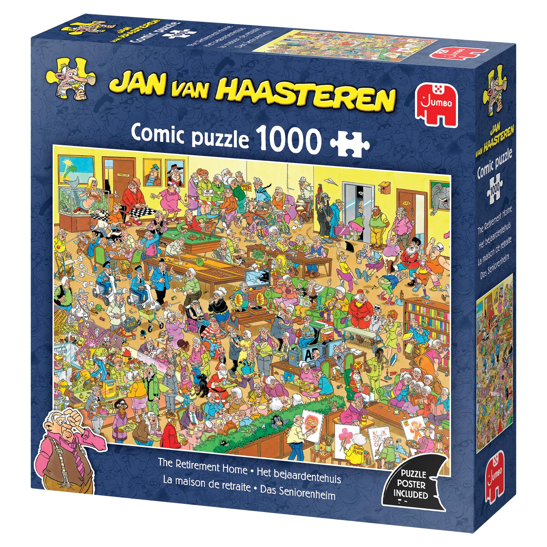 Jan van Haasteren - Das Seniorenheim - Puzzle 1000 Teile