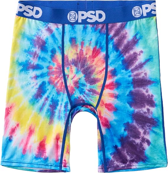 PSD Underwear Boys Youth Pizza Party Boxer Brief 3 Pack, Multi, L