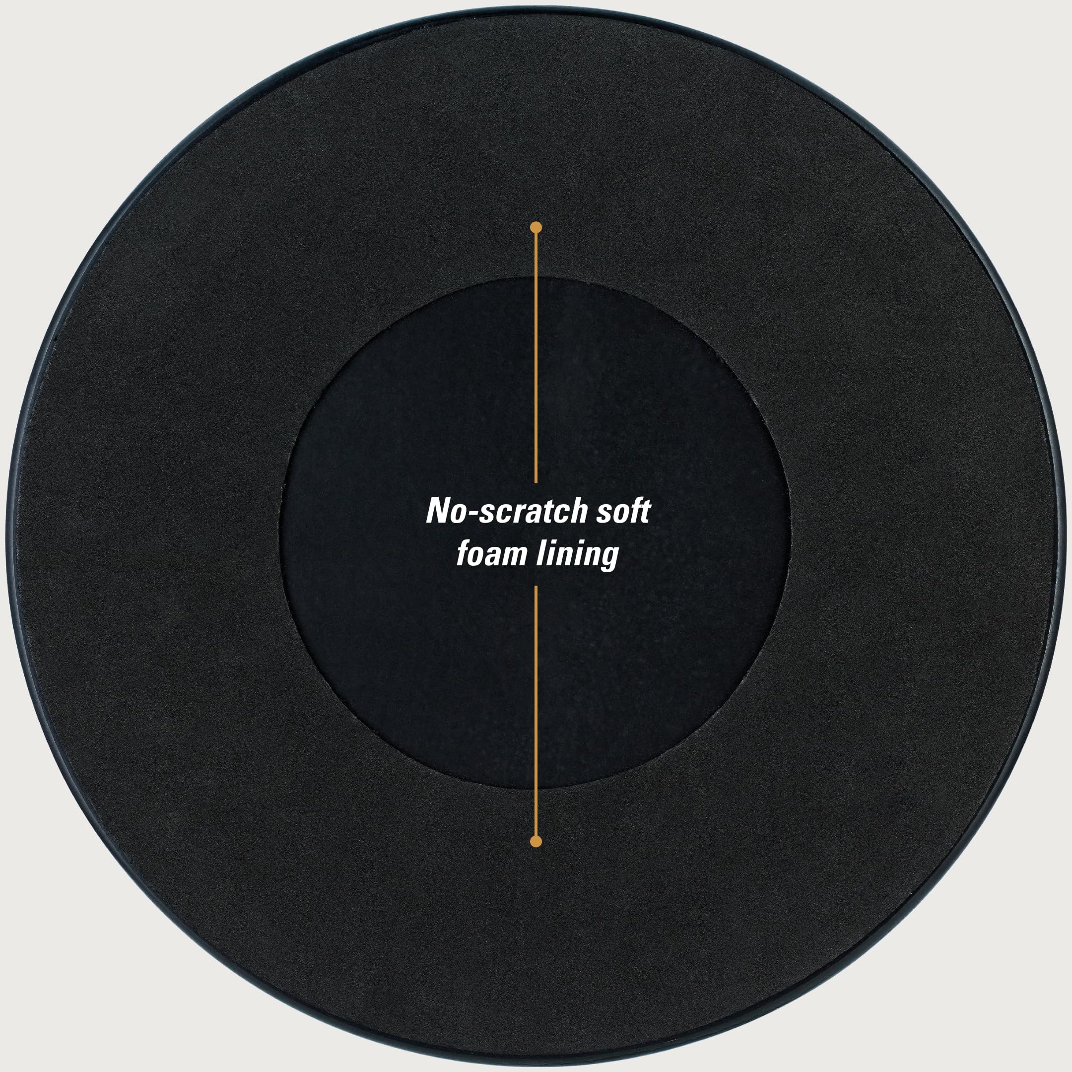 Meinl Cymbals Drum Practice Pad – 12 Zoll Schlagzeug Trommel Übungspad – Natürliches Spielgefühl – Gummi, Schwarz (MPP-12-BK)