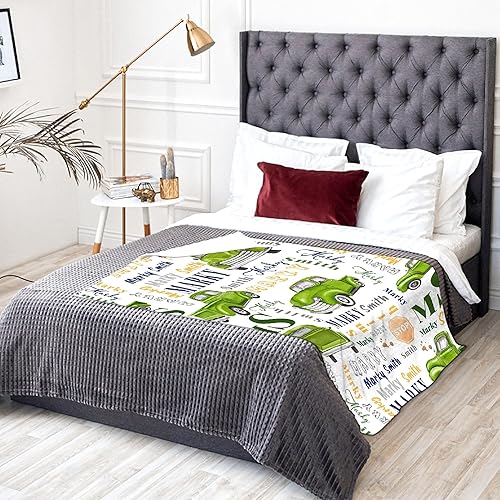 Miniatura 93 de Custom Name Blanket Throw Personalized Blanket for Kid with Names Customized Blanket with Name for Baby,Custom Blanket,Gift for Birthday Letter