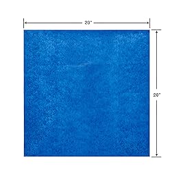 American Greetings 125 Sheets 20 in. x 20 in. White and Blue Bulk Tissue Paper for All Occasions