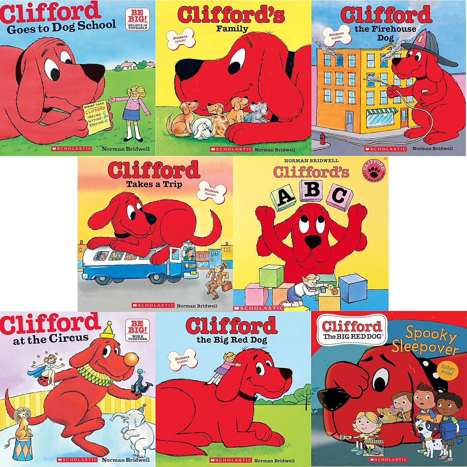 Clifford Books Set Norman Birdwell 9781484899625 Books