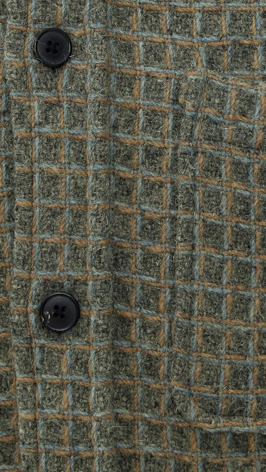 Portuguese Flannel Men's Wool Honey Comb Overshirt - Image 6