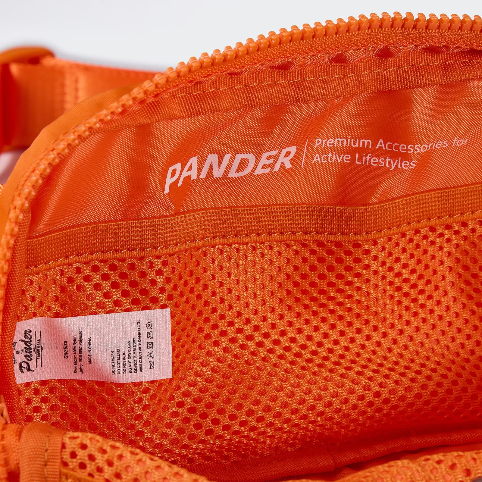 Pander Nylon Fanny Pack for Women, Two-Way Zipper Crossbody Bag view 7