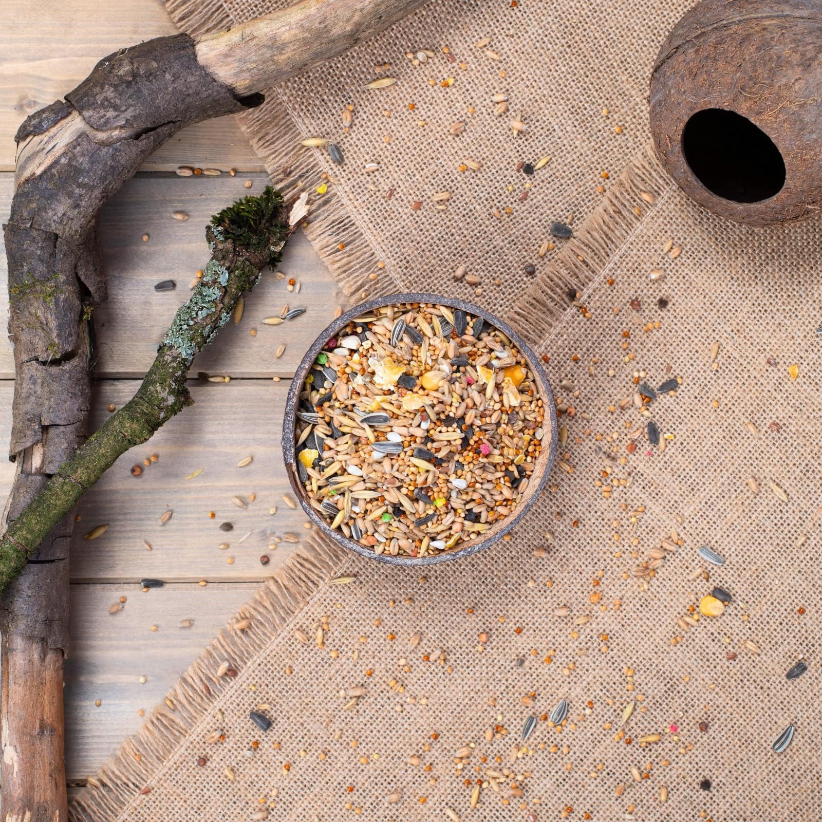 Lyra Pet® 25 kg Nymphensittichfutter Großsittichfutter Alleinfutter Vögel | Vogelfutter für Sittiche - Nahrhaftes Futter - Energiespender für Großsittiche - Artgerecht & Natürlich